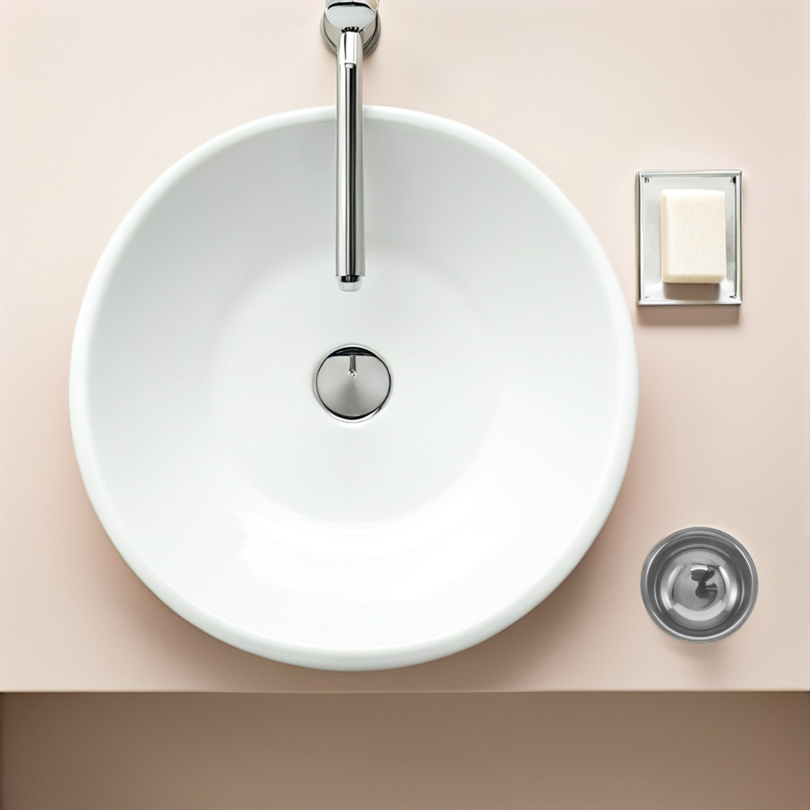 Shaving Bowl Soap - وعاء حلاقة من الفولاذ المقاوم للصدأ