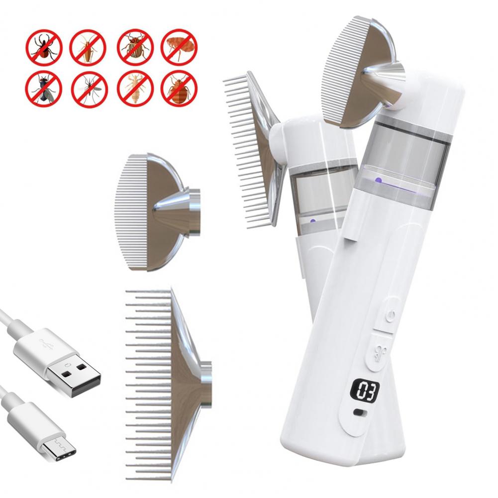 Comb Fine Tooth - مشط كهربائي لاسلكي قابل لإعادة الشحن
