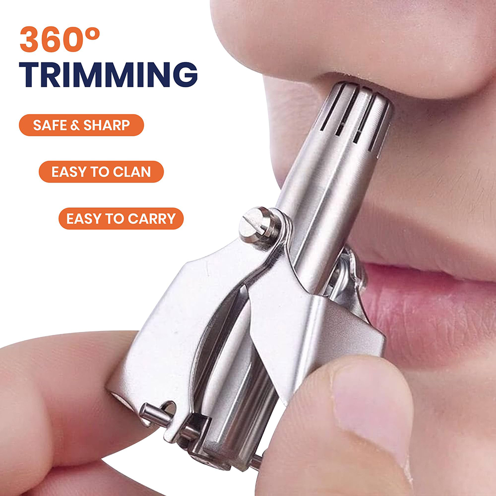Men'S Grooming Nose And Ear - أداة تشذيب شعر الأنف والأذن اليدوية