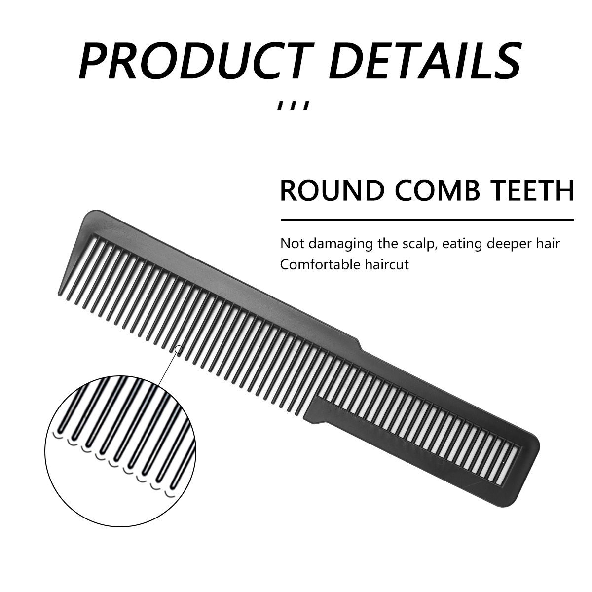 مشط بلاستيكي احترافي متعدد الا - مراجعة Comb Fine Tooth وسعره