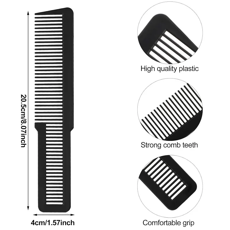 12 قطعة مشط قص الشعر غرامة الأ - مراجعة Comb Fine Tooth وسعره