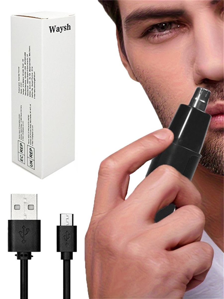 Waysh الكهربائية الأنف الشعر ا - مراجعة Men'S Grooming Nose And Ear وسعره