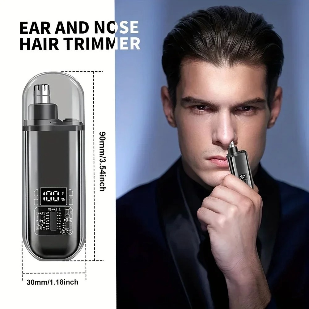 ماكينة تشذيب شعر الأنف والأذن  - مراجعة Men'S Grooming Nose And Ear وسعره