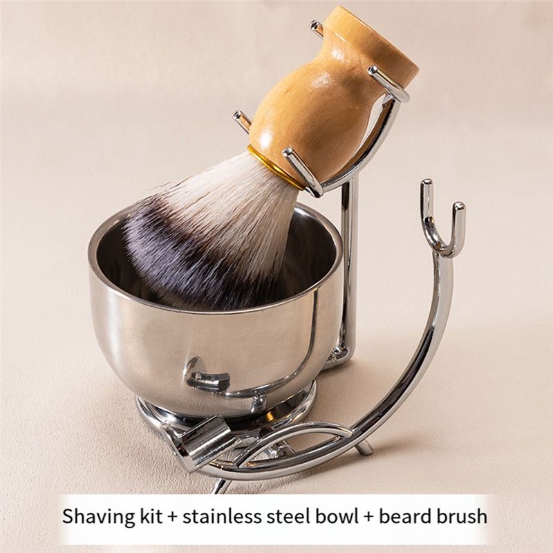 حامل فرشاة الحلاقة من الفولاذ  - مراجعة Shaving Bowl Soap وسعره