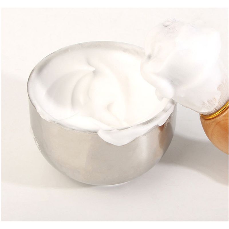 حامل فرشاة الحلاقة من الفولاذ  - مراجعة Shaving Bowl Soap وسعره