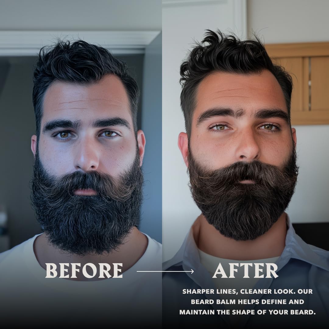 بلسم اللحية الطبيعي زيت نمو ال - مراجعة Aftershave Balm Mens وسعره
