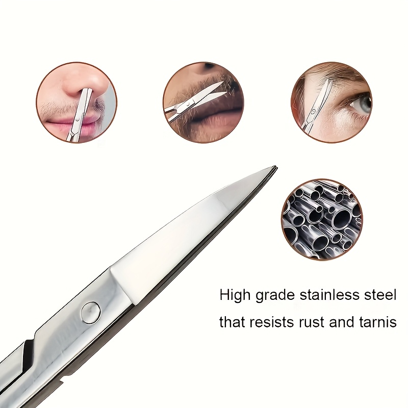 مقصات صغيرة لتشذيب شعر الوجه ل - مراجعة Men'S Grooming Nose And Ear وسعره