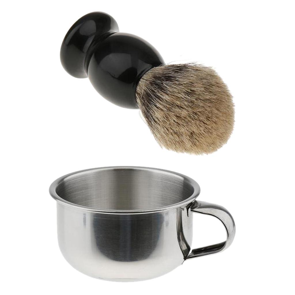 طقم فرشاة حلاقة مع كوب حلاقة م - مراجعة Shaving Bowl Soap وسعره
