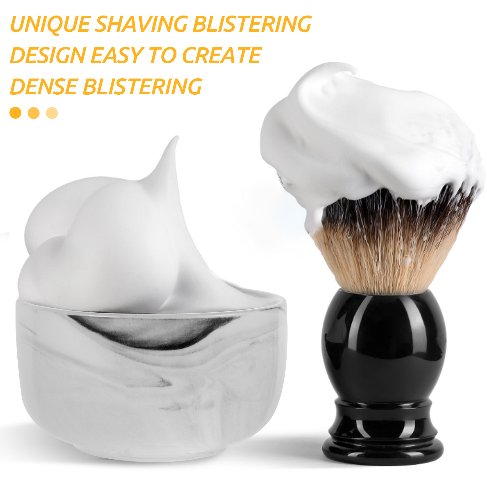 وعاء حلاقة رجالي بنمط رخامي، و - مراجعة Shaving Bowl Soap وسعره