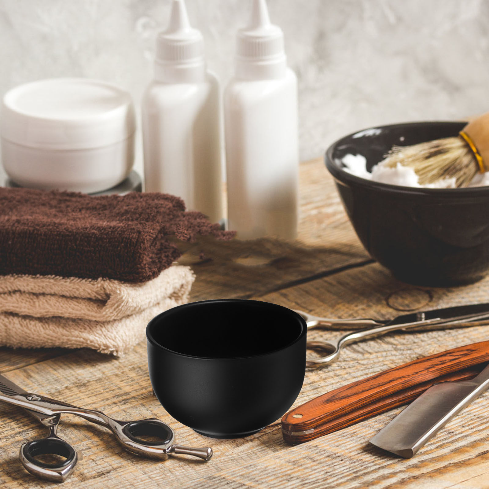 وعاء حلاقة رجالي أسود من الفول - مراجعة Shaving Bowl Soap وسعره