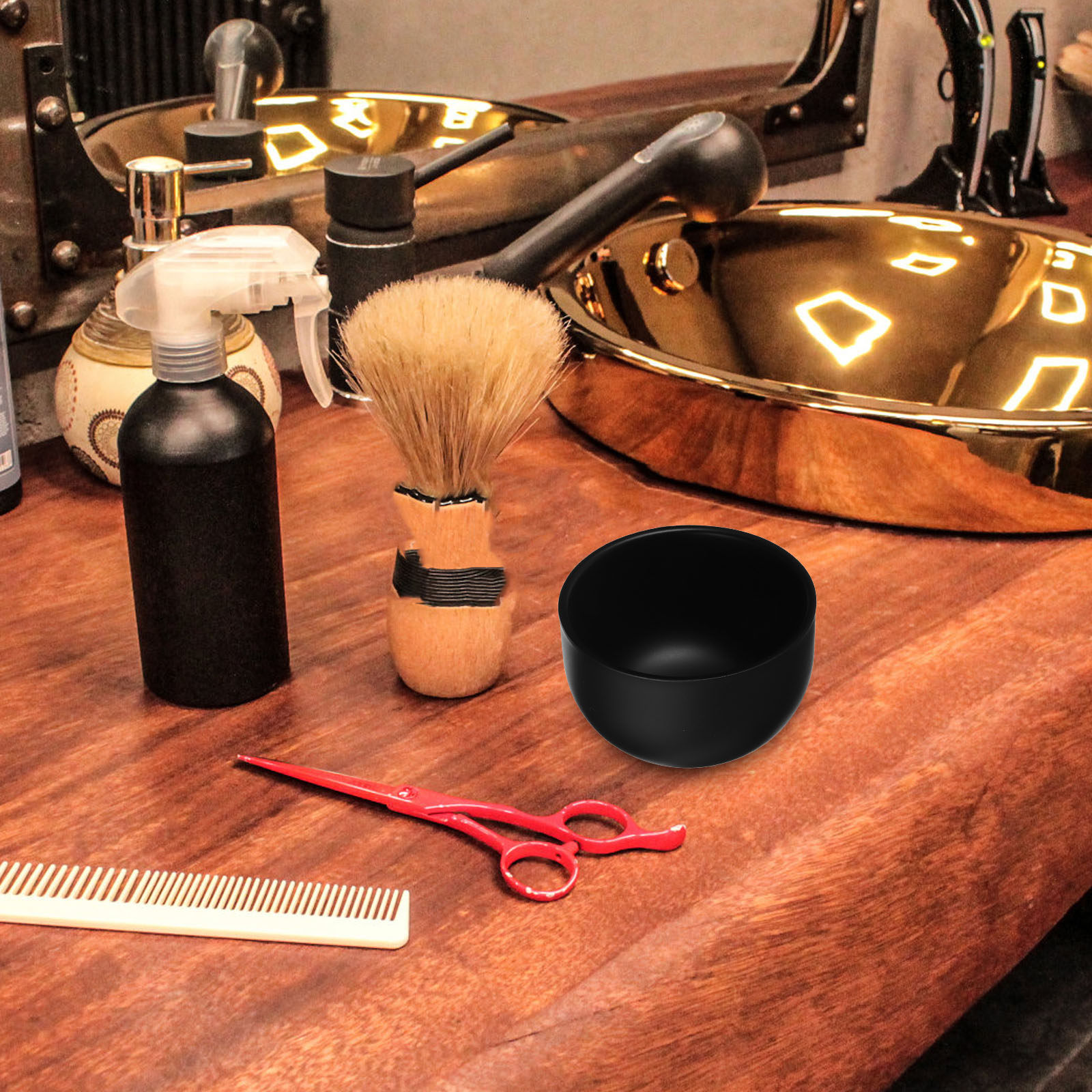وعاء حلاقة رجالي أسود من الفول - مراجعة Shaving Bowl Soap وسعره