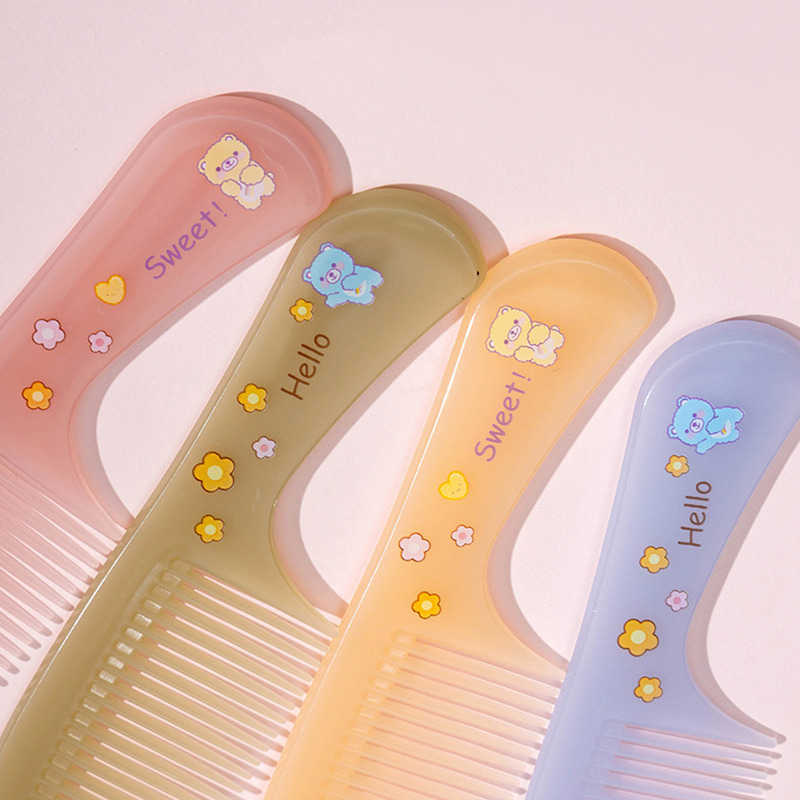 طقم مشطين كرتونيين لطيفين للأط - مراجعة Comb Fine Tooth وسعره