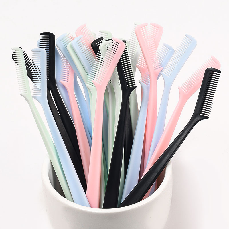 مجموعة من 25 مشط حواجب متعدد ا - مراجعة Comb Fine Tooth وسعره