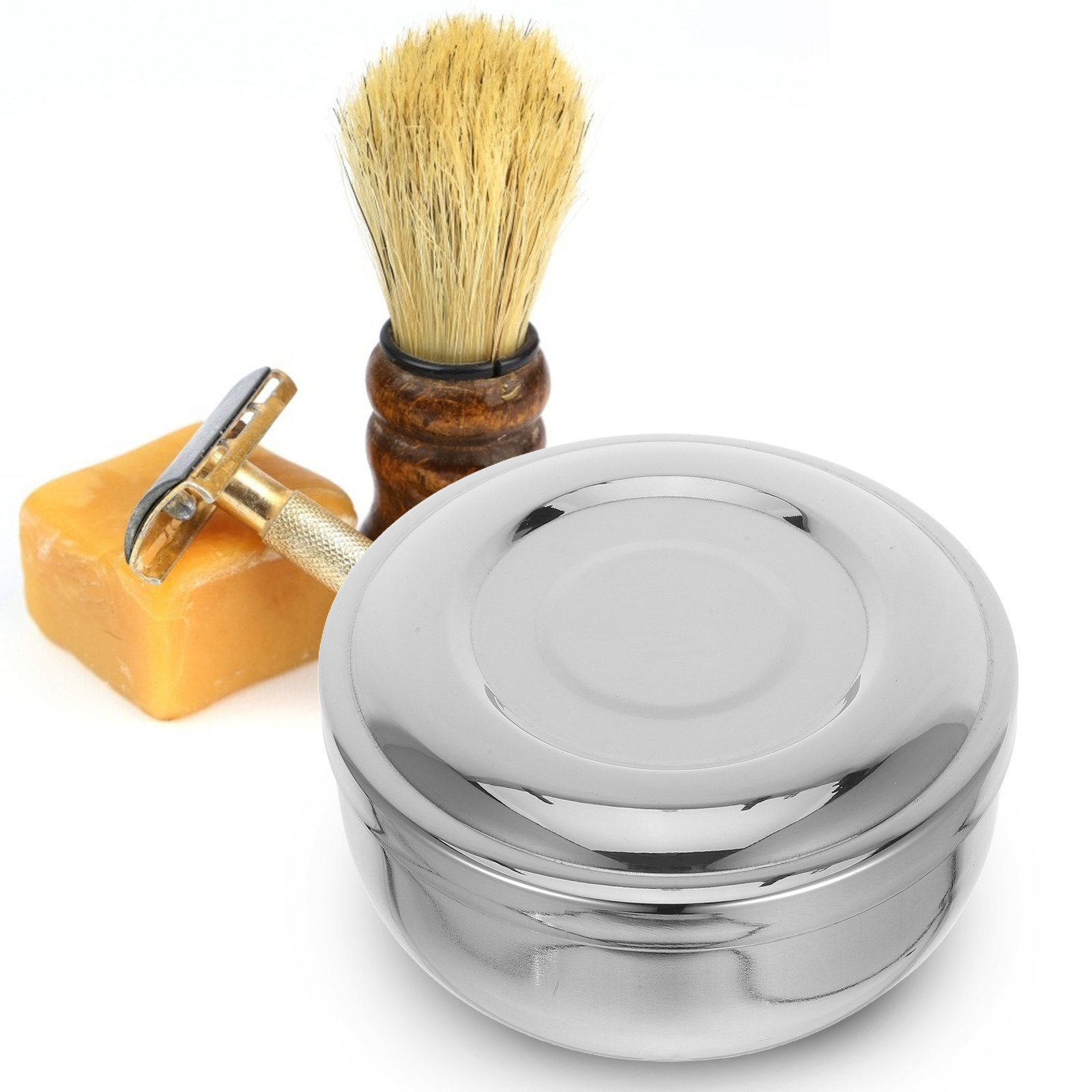 وعاء حلاقة للصابون مع غطاء، كو - مراجعة Shaving Bowl Soap وسعره